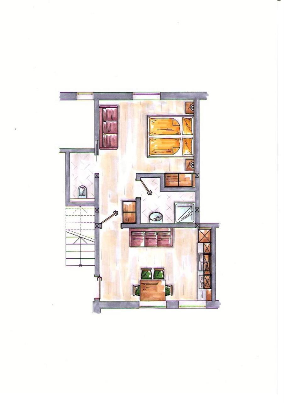 Oeko-Appartements Fallhaus Forstau  Pokój zdjęcie