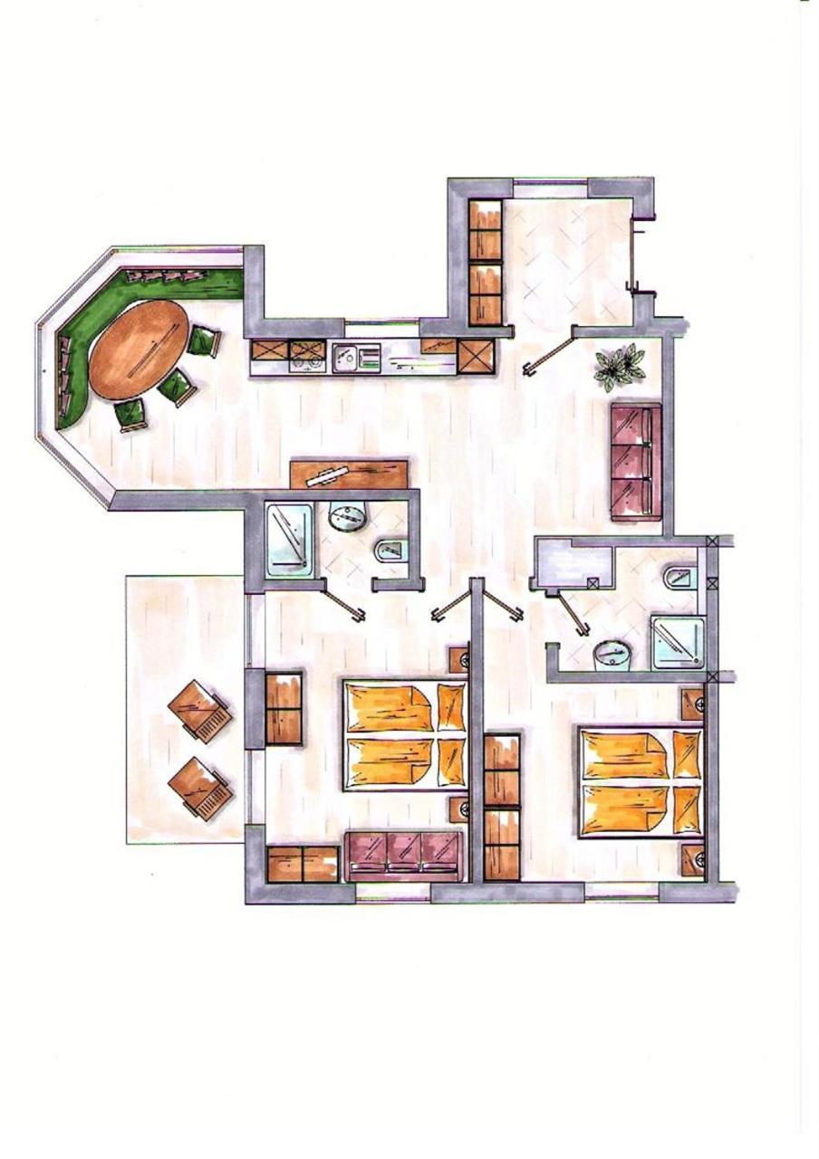 Oeko-Appartements Fallhaus Forstau  Pokój zdjęcie